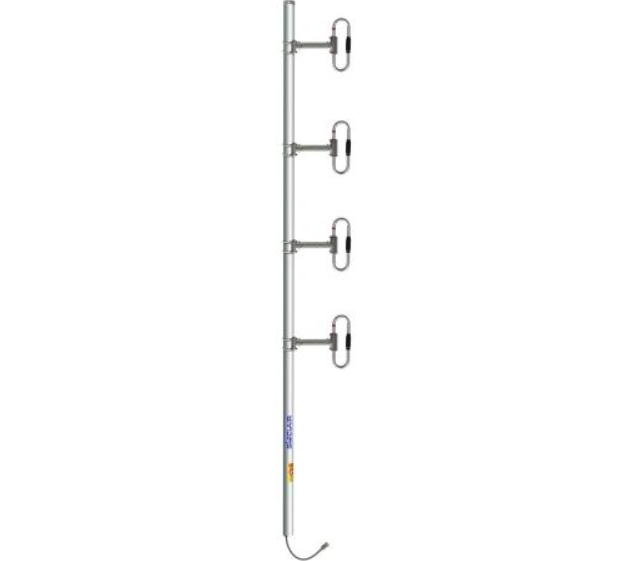 High gain tower antenna