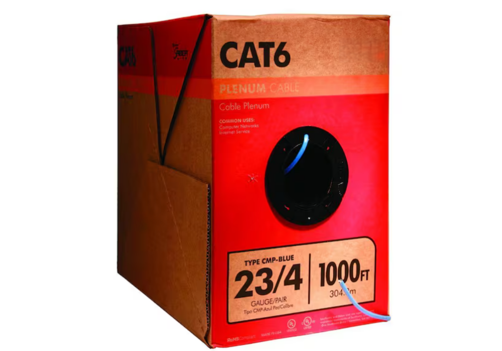 CAt6a Plenum